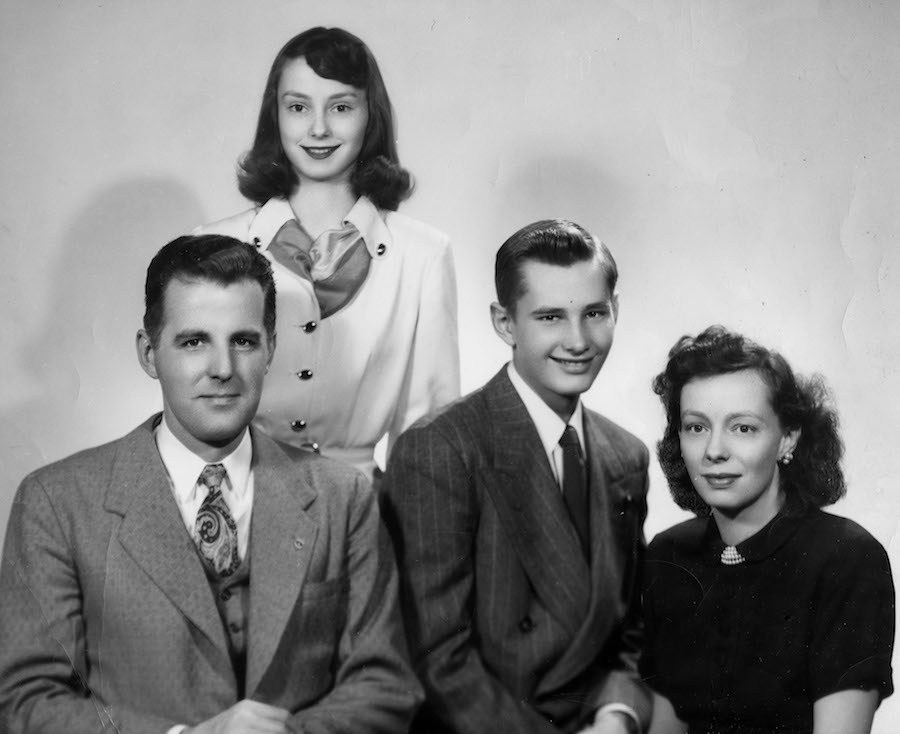 Harold Velde Family 1948